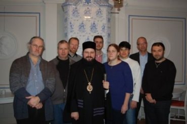 Preasfințitul Episcop Macarie în vizită la Institutul de Studii Ortodoxe din Stockholm