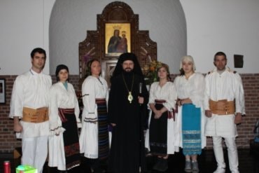 Hramul parohiei ortodoxe române din orașul Aalborg, Danemarca