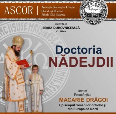 „Doctoria nădejdii” – Cluj-Napoca (31 martie 2016)