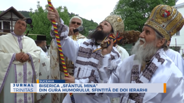 Biserica „Sfântul Mina” din Gura Humorului, sfințită de doi ierarhi
