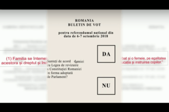 Cum va arăta buletinul de vot la referendum și ce înseamnă întrebarea cuprinsă în el – VIDEO