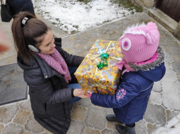 The gift in the shoe box reached the children of the Republic of Moldova