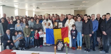 His Grace Bishop Macarie installed the new parish priest for the Romanian Parish in the Faroe Islands