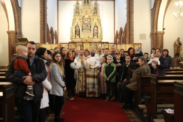 His Grace Bishop Macarie installed two new priests in the Danish island of Funen