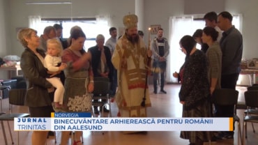 Binecuvântare arhierească pentru românii din Aalesund