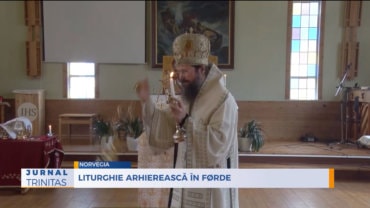 Liturghie arhierească în Førde