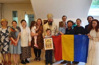 De Praznicul Înălțării Domnului, Preasfințitul Părinte Episcop Macarie i-a pomenit pe eroii neamului în Insula Gotland din Marea Baltică