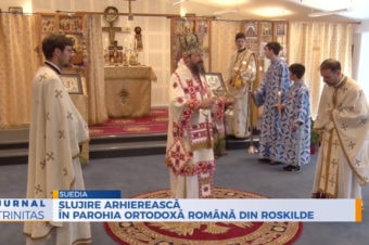 Slujire arhierească în Parohia Ortodoxă Română din Roskilde