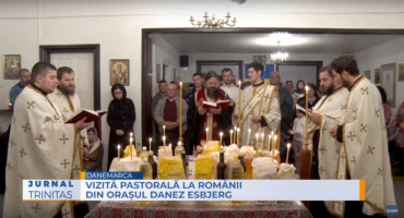 Vizită pastorală la românii din orașul danez Esbjerg (video)