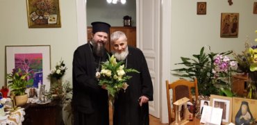 I thank the All-merciful God that before returning to Stockholm, I experienced the joy of meeting in Cluj with our Spiritual Fathers, The Most Blessed Metropolitan Andrei and His Grace Bishop Vasile Somesanul. Our gentle Father Bishop Vasile celebrated his 71st birthday yesterday …