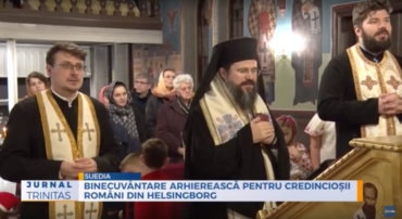 Binecuvântare arhierească pentru credincioșii români din Helsingborg