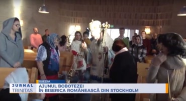 Ajunul Bobotezei în biserica românească din Stockholm