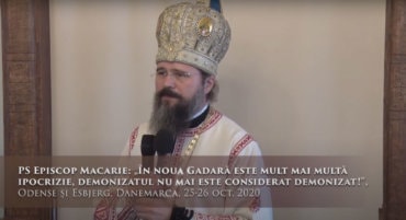 PS Episcop Macarie: „În noua Gadară este mult mai multă ipocrizie, demonizatul nu mai este considerat demonizat!”, Odense și Esbjerg, Danemarca, 25-26 oct. 2020