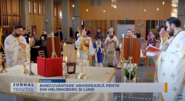 Binecuvântare arhierească pentru românii din Helsingborg și Lund (știre TRINITAS.TV)