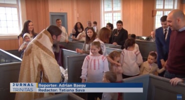 Slujire arhierească în Parohia Ortodoxă Română din Skjervøy (preluare TRINITAS.TV)