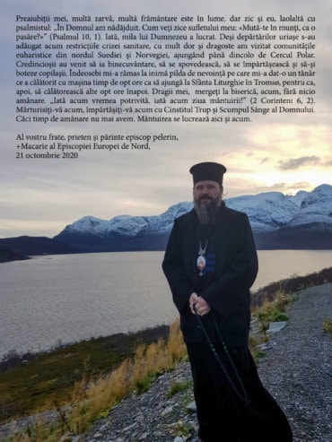 Preaiubiții mei, multă zarvă, multă frământare este în lume, dar zic și eu, laolaltă cu psalmistul: „În Domnul am nădăjduit. Cum veţi zice sufletului meu: «Mută-te în munţi, ca o pasăre?»” (Psalmul 10, 1). Iată, mila lui Dumnezeu a lucrat…