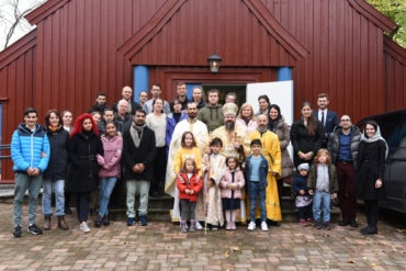 Părintele Episcop Macarie al Europei de Nord în slujire misionară la Trondheim și Aalesund în Norvegia, 10-11 octombrie 2020