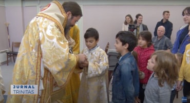 Liturghie arhierească în Parohia „Sfântul Voievod Ștefan cel Mare” din Trondheim, Norvegia
