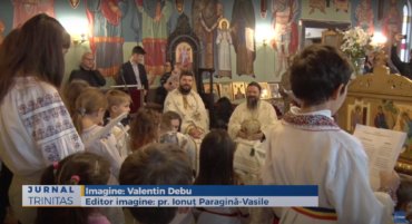 Slujire arhierească în Parohia Helsingborg (preluare TRINITAS.TV)