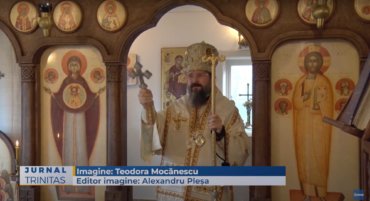 Liturghie arhierească la Paraclisul Centrului Episcopal din Stockholm (preluare TRINITAS.TV)