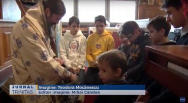 Liturghie arhierească la Biserica „Sfântul Mare Mucenic Gheorghe” din Stockholm (preluare TRINITAS.TV)