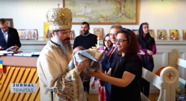 Slujire arhierească în Parohia „Sfinții Trei Ierarhi” din Uppsala (preluare TRINITAS.TV)