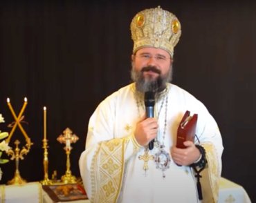 Episcopul Macarie: „Modelul Dreptului Iov Multrăbdătorul: Să nu privim credința ca pe un contract în care Dumnezeu este obligat să ne răsplătească fidelitatea!”, Joia Luminată, 6 mai 2021, Sfânta Liturghie în Holstebro, Regatul Danemarcei