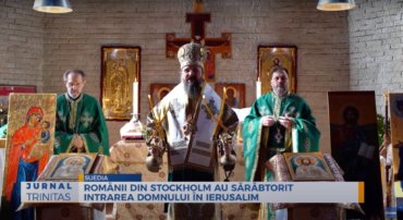 Românii din Stockholm au sărăbtorit Intrarea Domnului în Ierusalim (preluare TRINITAS.TV)