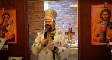 Episcopul Macarie: „Fiți  casă și ospăț, odihnă și mângâiere pentru sufletele celor zdrobiți și umiliți!” Cuvânt la Sfânta Liturghie de hram din Oslo, Norvegia, Duminica Mironosițelor, 16 mai 2021