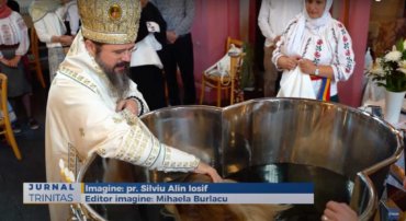 Slujire arhierească în parohia românească din Goteborg (preluare TRINITAS.TV)