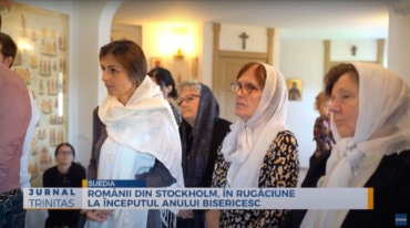 Românii din Stockholm, în rugăciune la începutul anului bisericesc (preluare TRINITAS.TV)