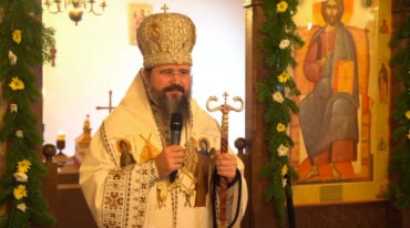 Episcopul Macarie de sărbătoarea Sfântului Cuvios Macarie Romanul: „Viața în Hristos nu este doar pentru episcopi, doar pentru preoți, doar pentru călugări, ci pentru toți!”, Mănăstirea Ikast, Danemarca, 23 octombrie 2021