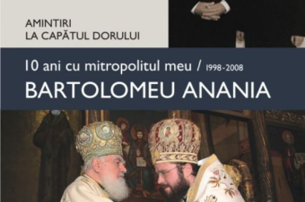 Nou în librărie! Macarie Drăgoi, Episcopul Europei de Nord: „10 ani cu mitropolitul meu, Bartolomeu Anania (1998-2008). Amintiri la capătul dorului”