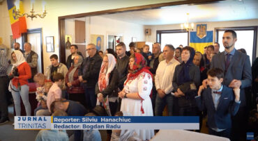 Preasfințitul Părinte Macarie i-a binecuvântat pe credincioșii din Parohie Esbjerg (preluare TRINITAS.TV)