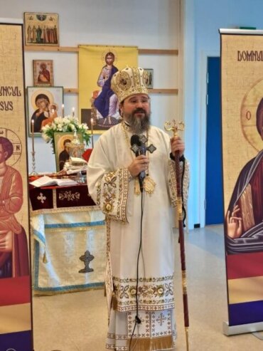 Episcopul Macarie: „Ratăm asemenea Apostolului Toma întâlnirea cu Domnul atunci când nu ne aflăm în foișorul Cinei celei de Taină”, cuvânt rostit în Duminica Sfântului Apostol Toma, Aalesund, Regatul Norvegiei, 1 mai 2022.