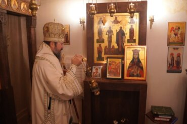 Sărbătorirea Sfântului Cuvios Antonie de la Iezerul Vâlcii în Mănăstirea Ikast din Regatul Danemarcei