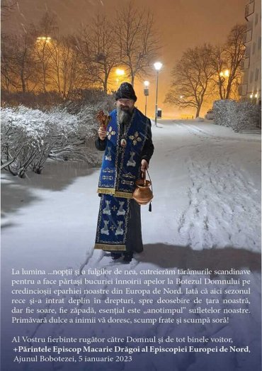 Binecuvântarea Iordanului pentru credincioșii din Scandinavia