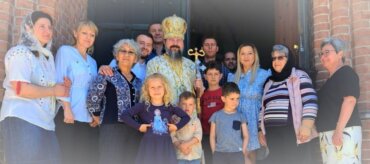 Sfânta Liturghie arhierească în orașul Fredrikstad, Regatul Norvegiei