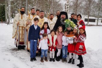 Episcopul Macarie: „De ce nu mai știm să iubim?” Despre cea mai mare poruncă din Lege și despre Sfântul Haralambie, 10 februarie 2024, Kalmar, Regatul Suediei